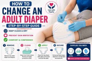 How to Change an Adult Diaper A Simple Step-by-Step Guide for Caregivers_