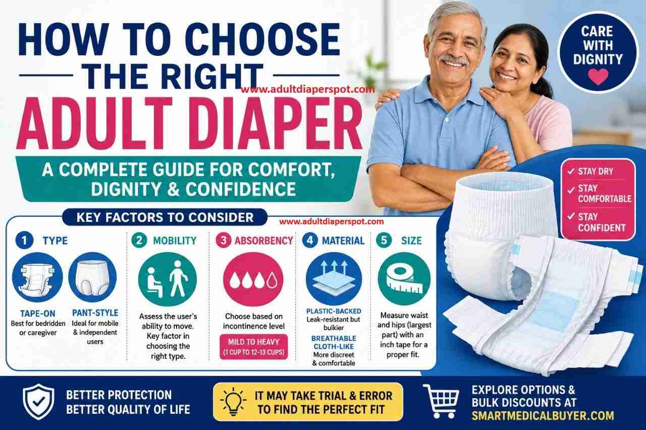 How to Choose the Right Adult Diaper